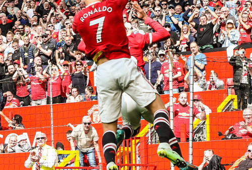 Hasil Manchester United vs Norwich City: Cristiano Ronaldo Hattrick, Skor 3-2 Buat Kemenangan MU