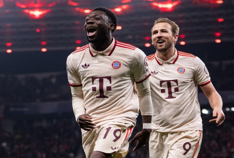 Hasil Liga Champions 2024/25: Bayern Munich Tanam Derita Buat Bayer Leverkusen, BayArena Terdiam Serempak!