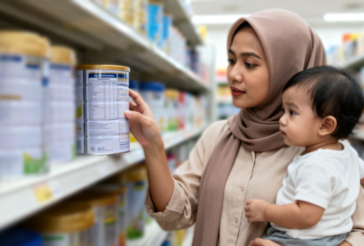 Bunda, Ini 4 Hal yang Harus Diperhatikan saat Cek Komposisi Nutrisi Anak Selain Informasi Nilai Gizi