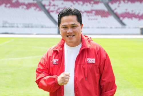 Kata Erick Thohir Usai Cek Kondisi GBK Jelang Timnas Indonesia Kontra Australia