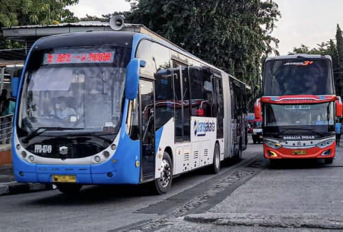 Keselamatan Angkutan Nataru, Sopir Bus di Terminal Kalideres Lakukan Tes Urine