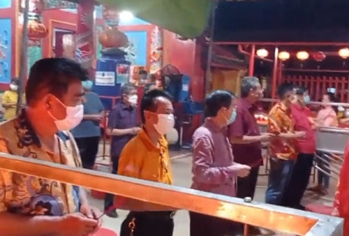  Kelenteng Chandra Nadi Palembang Gelar Ritual HUT Dewi Kwan Im