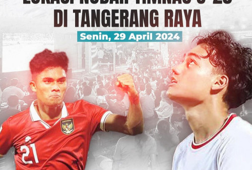 Berikut 9 Lokasi Nobar Pertandingan Timnas Indonesia vs Uzbekistan di Wilayah Tangerang Raya