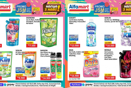 Katalog Promo JSM Alfamart Hari Ini 24 Agustus 2024, Diskon Soklin Pewangi Rp8 Ribuan!