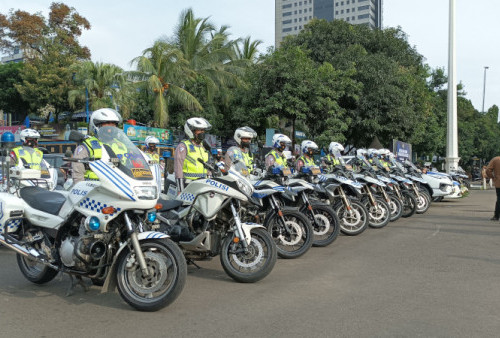 500 Personel Dirlantas Polda Metro Jaya Siap Amankan Perjalanan Peserta Sidang Tahunan MPR 2022