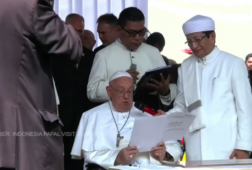 Paus Fransiskus Kunjungi Masjid Istiqlal, Nasaruddin Umar Ceritakan Tentang Terowongan Silaturahmi 