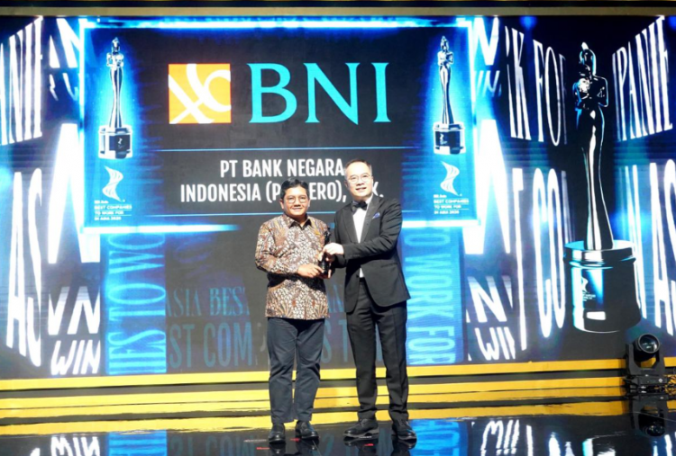 BNI Raih Predikat Best Companies to Work for in Asia untuk Ketiga Kalinya