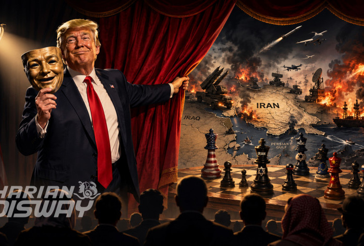 Akting Donald Trump yang Menggigit 