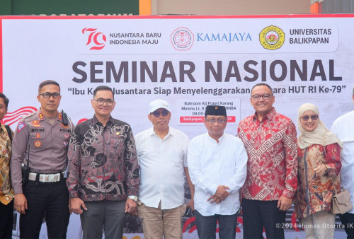 Persiapan Upacara HUT RI ke-79 Dikebut Siang-Malam, Polda Kaltim Amankan Akses Utama Menuju Plaza Seremoni 