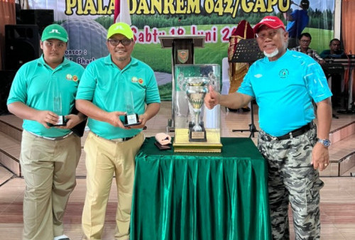 Ikuti Jejak Sang Ayah, Kisah M Fariz Mulia Rambe Jajal Piala Golf Danrem