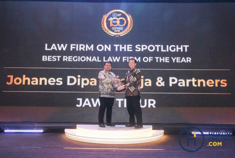 Johanes Dipa Widjaja & Partners Raih Elite One Hukumonline Practice Leaders 2026