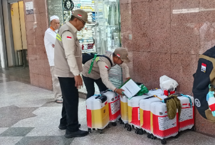 Begini Layanan Bagasi Jemaah Haji hingga Sampai Hotel Madinah