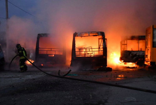 Vladimir Putin Bombardir Kota-Kota Besar Ukraina, Suasana Makin Mencekam