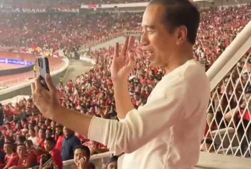 Jokowi Langsung Buat Vlog Usai Timnas Indonesia Menang: Kemenangan Ini Buat Kita Semakin Dekat dengan Impian