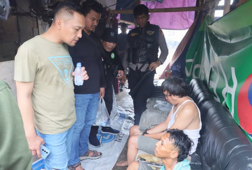 Subuh-subuh, 200 Reserse Narkoba Gerebek Kampung Bahari, Puluhan Orang Diamankan 
