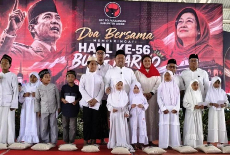 Haul Bung Karno, DPC PDIP Kabupaten Gresik Tekankan Pentingnya Warisan Pemikiran Sang Proklamator