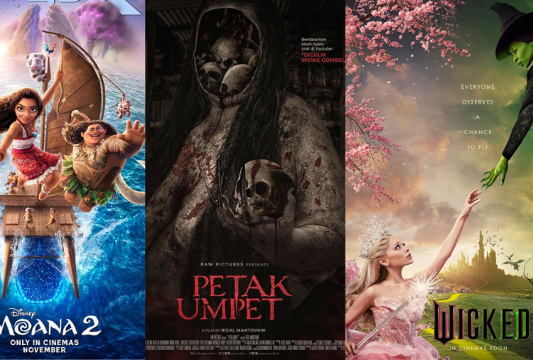 10 Rekomendasi Film yang Tayang di CGV 27 November 2024, Populer Ada Moana 2 hingga Wicked