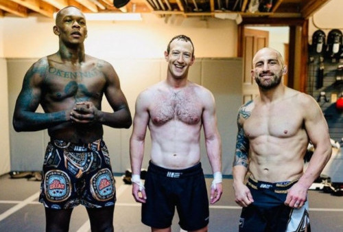 Latihan MMA Bareng Atlet UFC, Mark Zuckerberg Siap Ladeni Tantangan Duel Elon Musk?