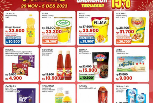 Katalog Promo Indomaret Terbaru 1-3 Desember 2023, Minyak 2 Liter Mulai 26 Ribuan Saja!