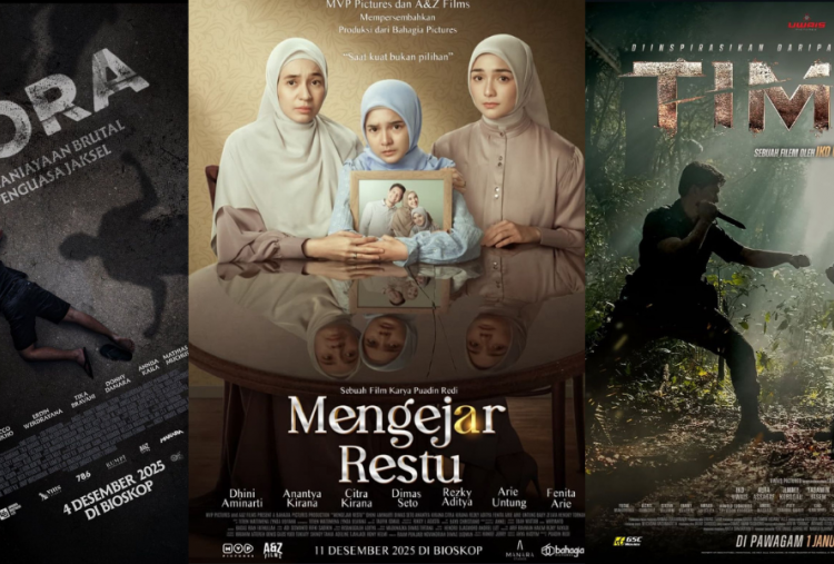 8 Film Indonesia Tayang Desember 2025, Ada Kisah Tragis David Ozora dan Nia Penjual Gorengan
