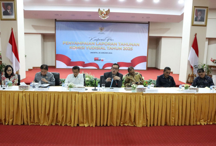 Sepanjang 2025, KY Terima 2.715 Laporan Pelanggaran Kode Etik dan Usulkan Sanksi 124 Hakim