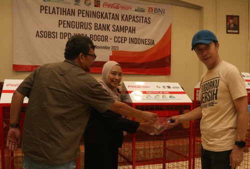 Wakil Walikota Bogor Resmikan Pelatihan CCEP Indonesia Bagi Bank Sampah Se-Kota Bogor
