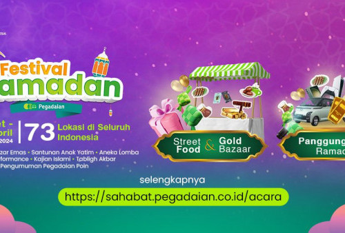Pegadaian Siapkan Panggung Emas di Festival Ramadan 1445H