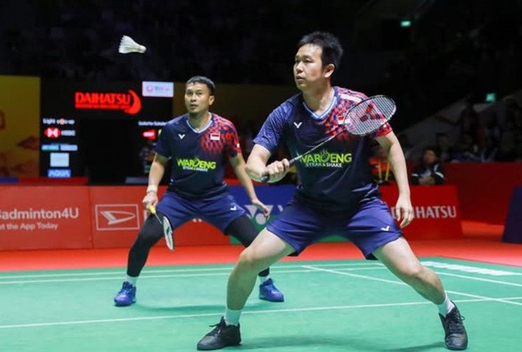 Indonesia Masters 2025: Ahsan/Hendra Kaget Lolos 16 Besar, Cuma Latihan dengan Bapak-Bapak Kompleks