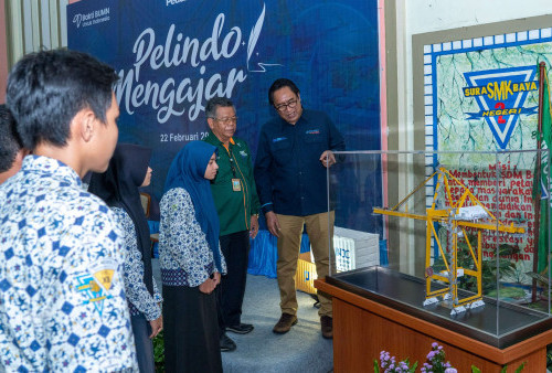 Pelindo Mengajar, PT Terminal Petikemas Surabaya Hadir di SMK Negeri 2 Surabaya