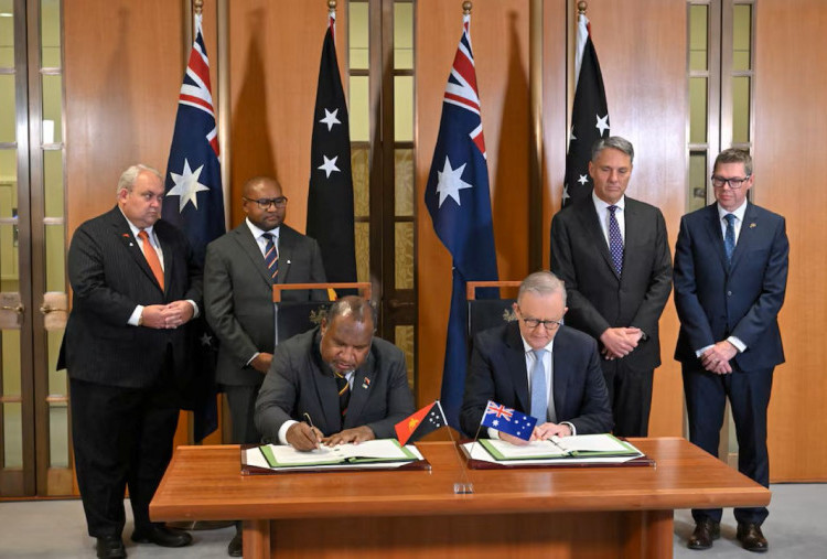 Tetangga Indonesia Papua Nugini Teken Pakta Pertahanan dengan Australia