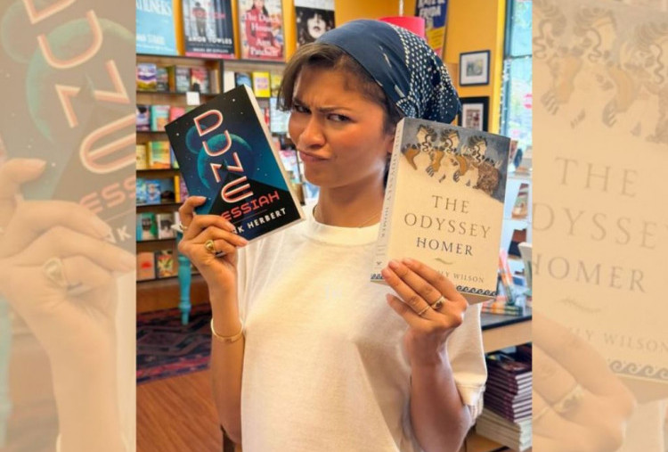 Mampir Toko Buku Independen Rakestraw Books, Zendaya Tunjukkan Dune: Messiah dan The Odyssey
