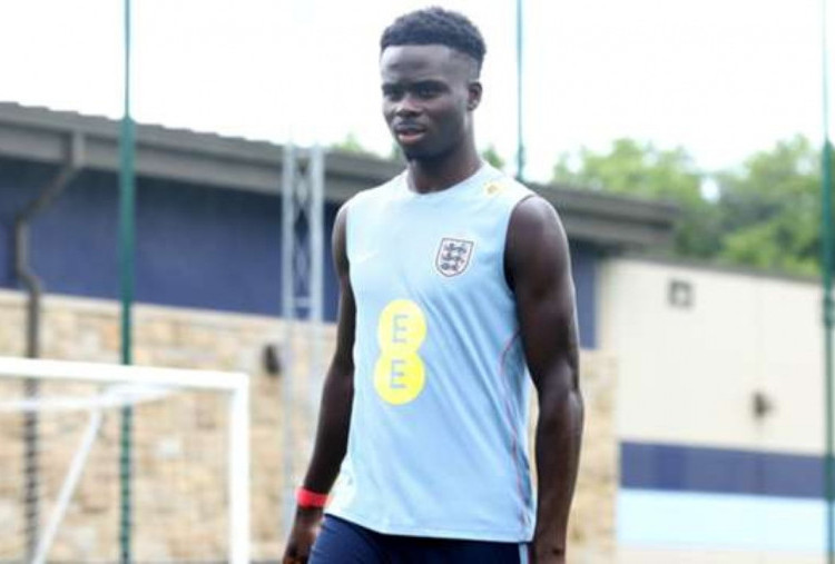 Jelang Inggris vs Meksiko, Bukayo Saka Mengaku Sudah Fit dan Siap Tempur!