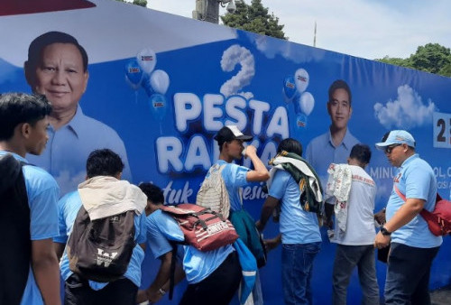 Kampanye Prabowo Gibran, Ada 8 Titik Isi Ulang Air Minum Gratis di GBK 