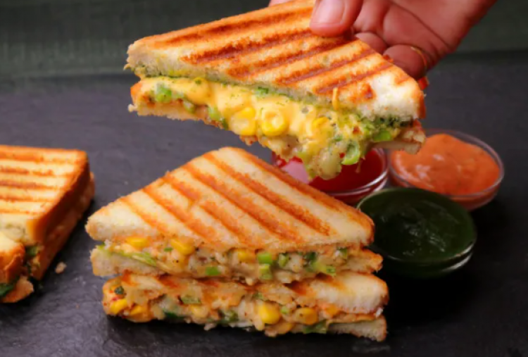 Cara Membuat Cheese Corn Sandwich yang Lezat dan Praktis