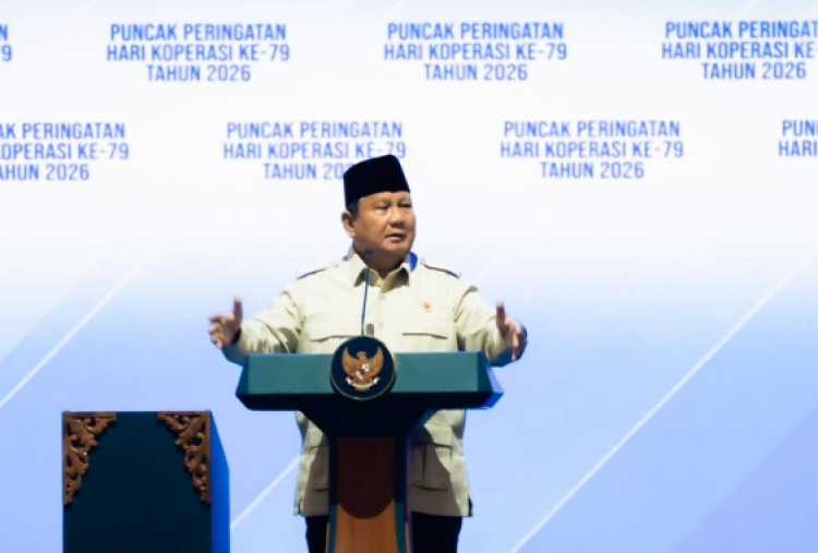 Prabowo Pakai Filosofi Sapu Lidi, Yakin Koperasi Bisa Ubah Ekonomi Indonesia