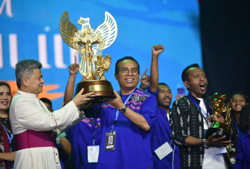 Provinsi Maluku Raih Juara Umum Lomba Paduan Suara Gerejani Umat Katolik Indonesia Pesparani III