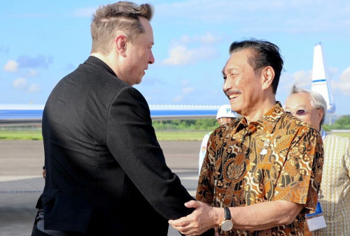 Luhut Tolak Jadi Menteri Prabowo, Jemput Elon Musk di Bali