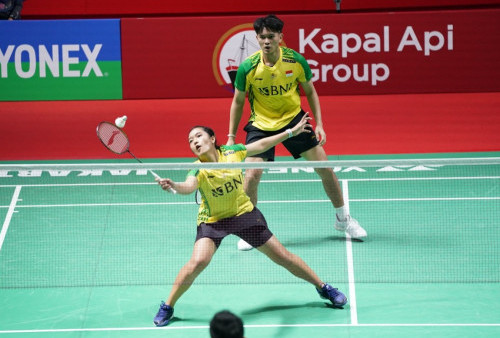 Kalah Oleh Zheng Siwei/Huang Yaqiong di Babak Pertama Indonesia Open, Adnan/Nita Dapat Banyak Pelajaran
