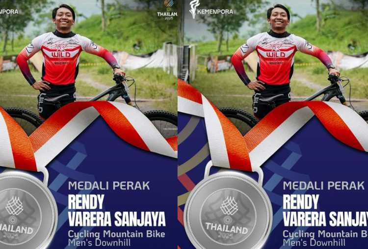 Rendy Varera Sumbang Medali Pertama Indonesia di SEA Games 2025 dari Cabor Balap Sepeda