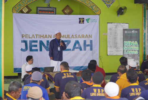 Dompet Dhuafa Bina Santri Lapas, Beri Pelatihan Pemulasaran Jenazah untuk Warga Binaan