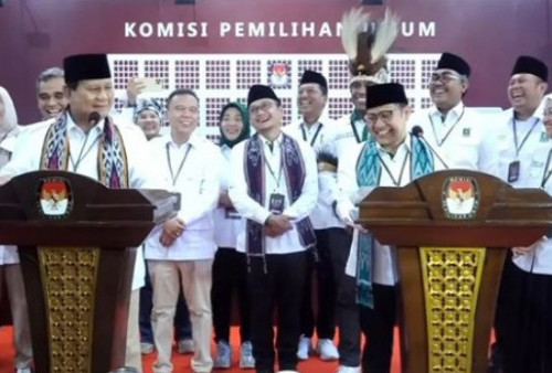 Daftar Gerindra ke KPU, Prabowo Singgung Angka 1 Ditambah 7