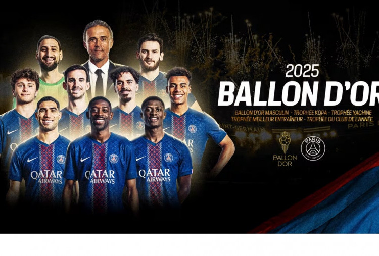 9 Pemain PSG Masuk Nominasi Ballon d'Or Setelah Raih Treble, Ini Daftar Lengkapnya