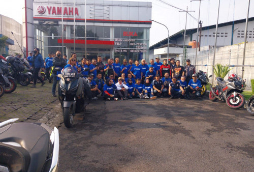 Ratusan Bikers Yamaha Meriahkan Yamaha Enduro Challenge 2023 di Bandung