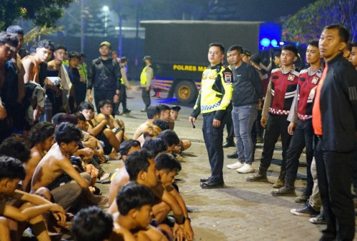  Polres Malang Obrak Balap Liar Akhir Pekan