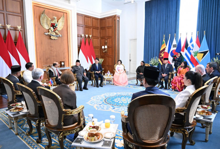 Presiden Prabowo Subianto Terima Delapan Duta Besar Negara Sahabat