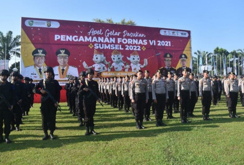1.200 Personel Gabungan TNI Polri Amankan FORNAS VI 2022 Sumsel