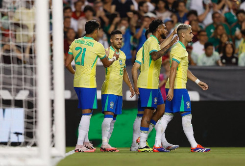 Dramatis! Meksiko vs Brasil 2-3, Bintang Baru Real Madrid Bawa Selecao Menang di Injury Time