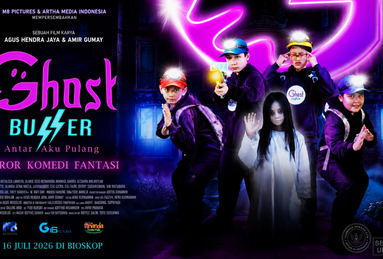 Sinopsis Ghost Buzzer: Antar Aku Pulang, Petualangan Magis Empat Sahabat Mengantar Arwah ke Keabadian