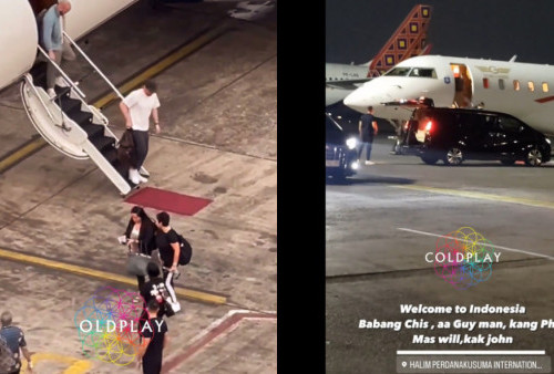 Ternyata Coldplay Sudah Tiba di Jakarta Melalui Bandara Halim, Nih Buktinya! 