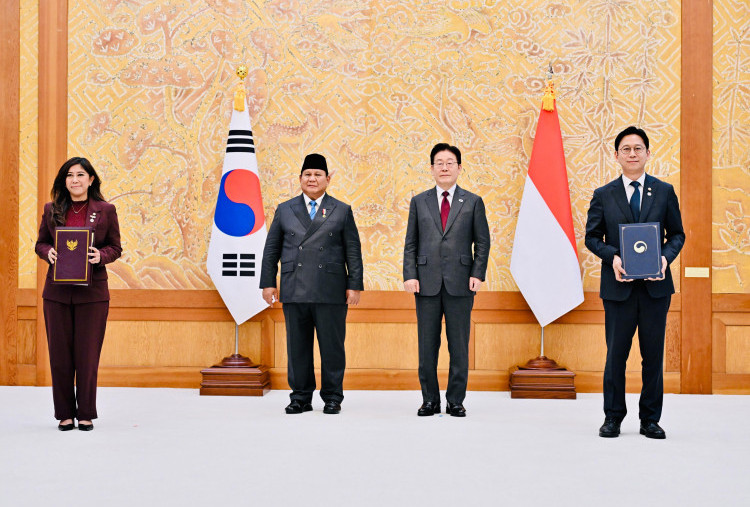 Prabowo Bawa Pulang Investasi Rp173 Triliun dari Korea Selatan